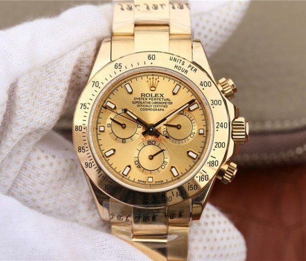 Rolex Daytona YG Yellow Gold Dial BP YG Bracelet A7750