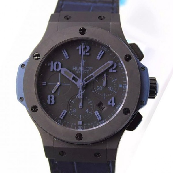 Hublot Big Bang Full Ceramic Evolution Blue Magicb Gummy Strap HUB4104