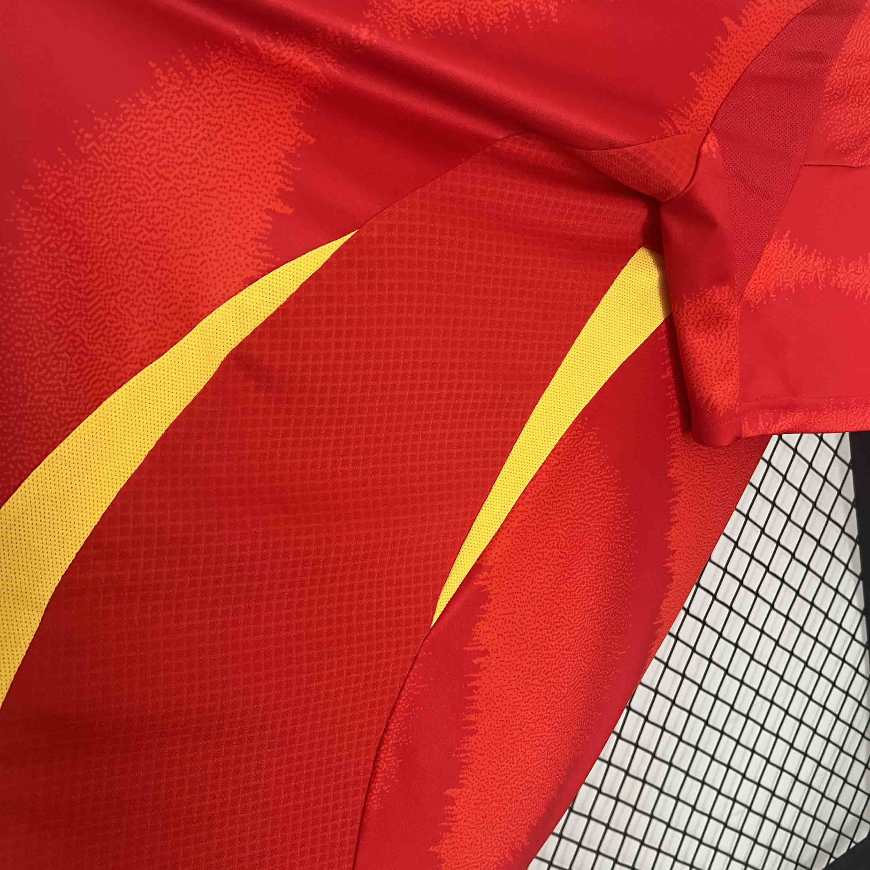 2024 Spain LAMINE YAMAL #19 Euro Cup Home Football Jersey - view 9