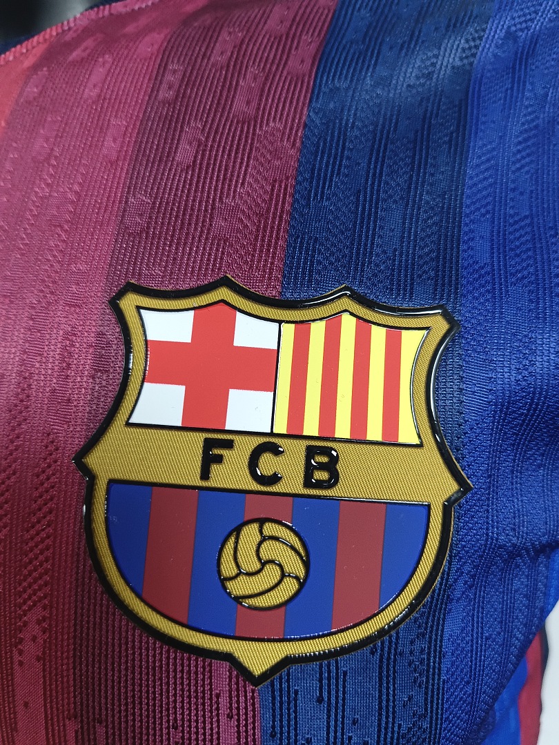 -27 Barcelona Home Jersey