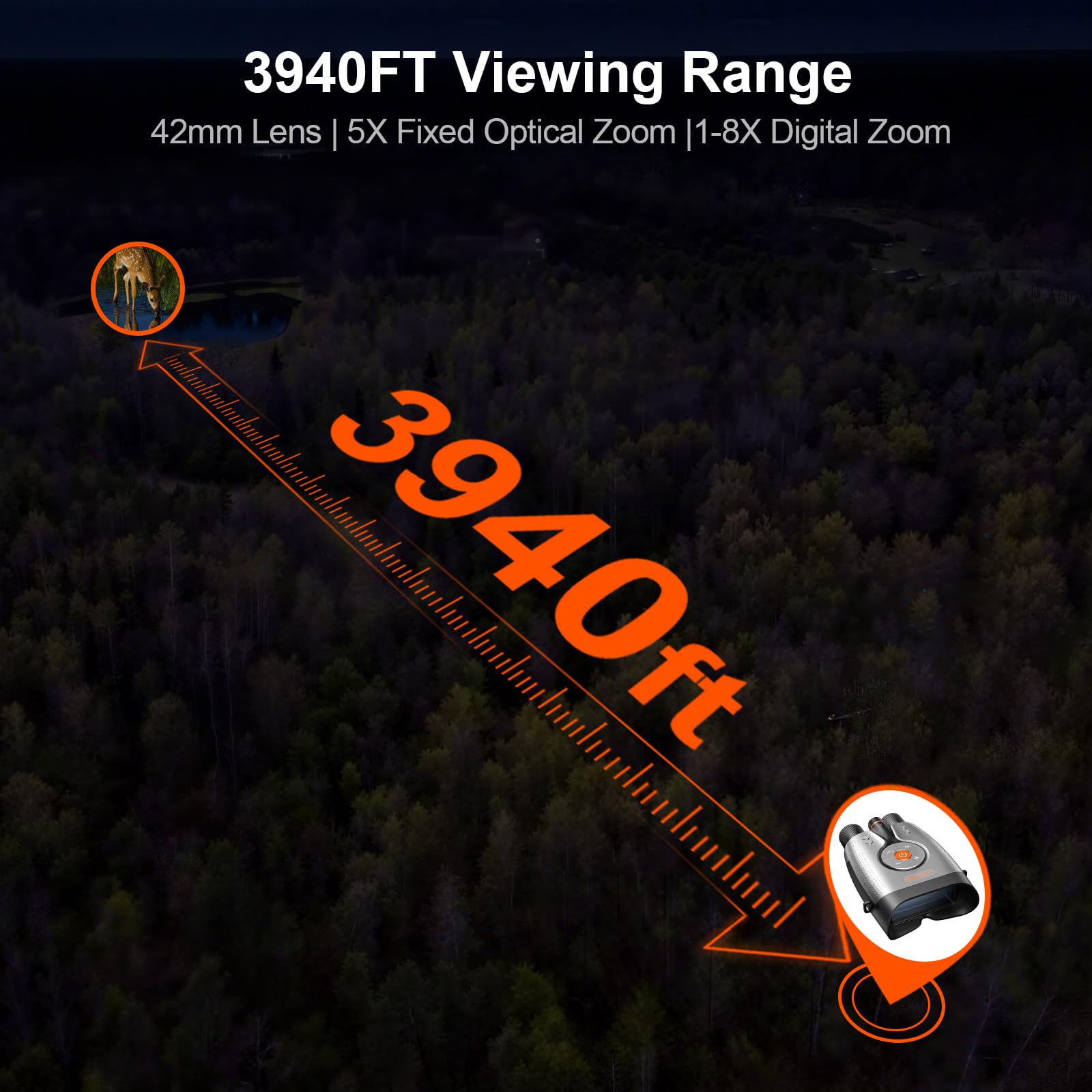 5 Surprising Benefits of Using DS371 WIFI Infrared Digital Telescope Video Camcorder 4K 52MP UHD Night Vision Binoculars Camera for Hunting with AI Color