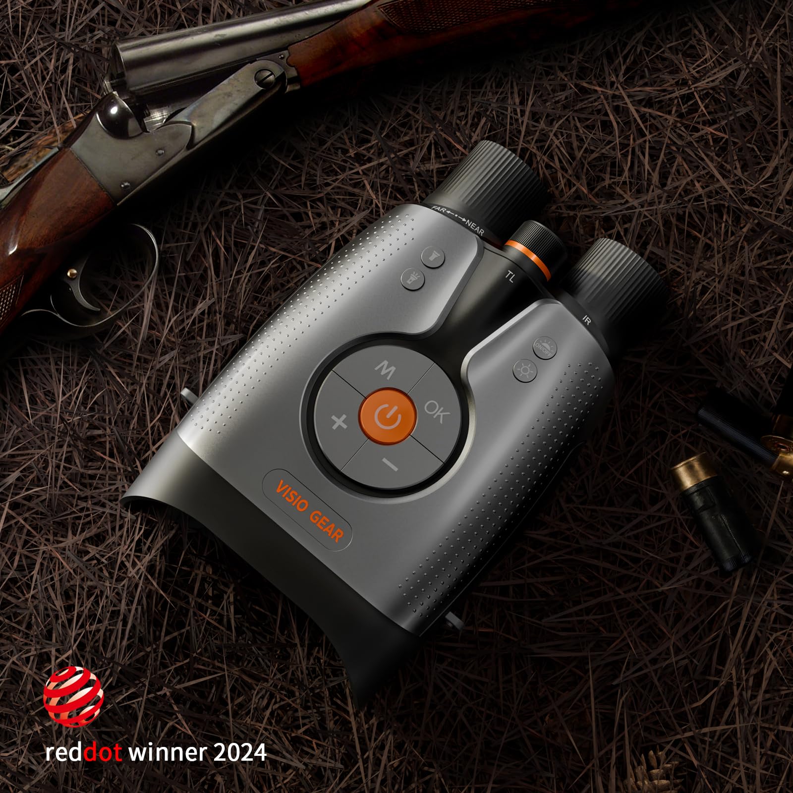 DS371 4K 52MP UHD Night Vision Binoculars Camera WIFI Infrared Digital Telescope Video Camcorder for Hunting with AI Color