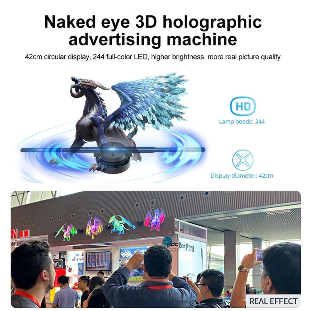 Real User Stories: How 3D Hologram Fan 42CM WiFi 3D Holographic Projector Advertising Display Light HD Holographic Projector for Stores Bars Party Xmas Changed Their Lives