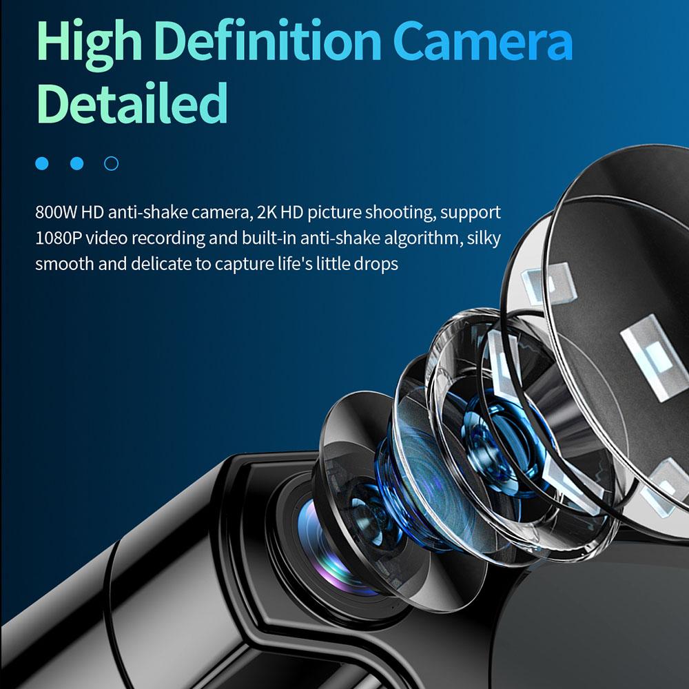 2025 New Smart Video Glasses 800W HD Camera Sport Headset Bluetooth Call Music AI Translation Wearable Cy01 Anti-Blue Light - Image 3