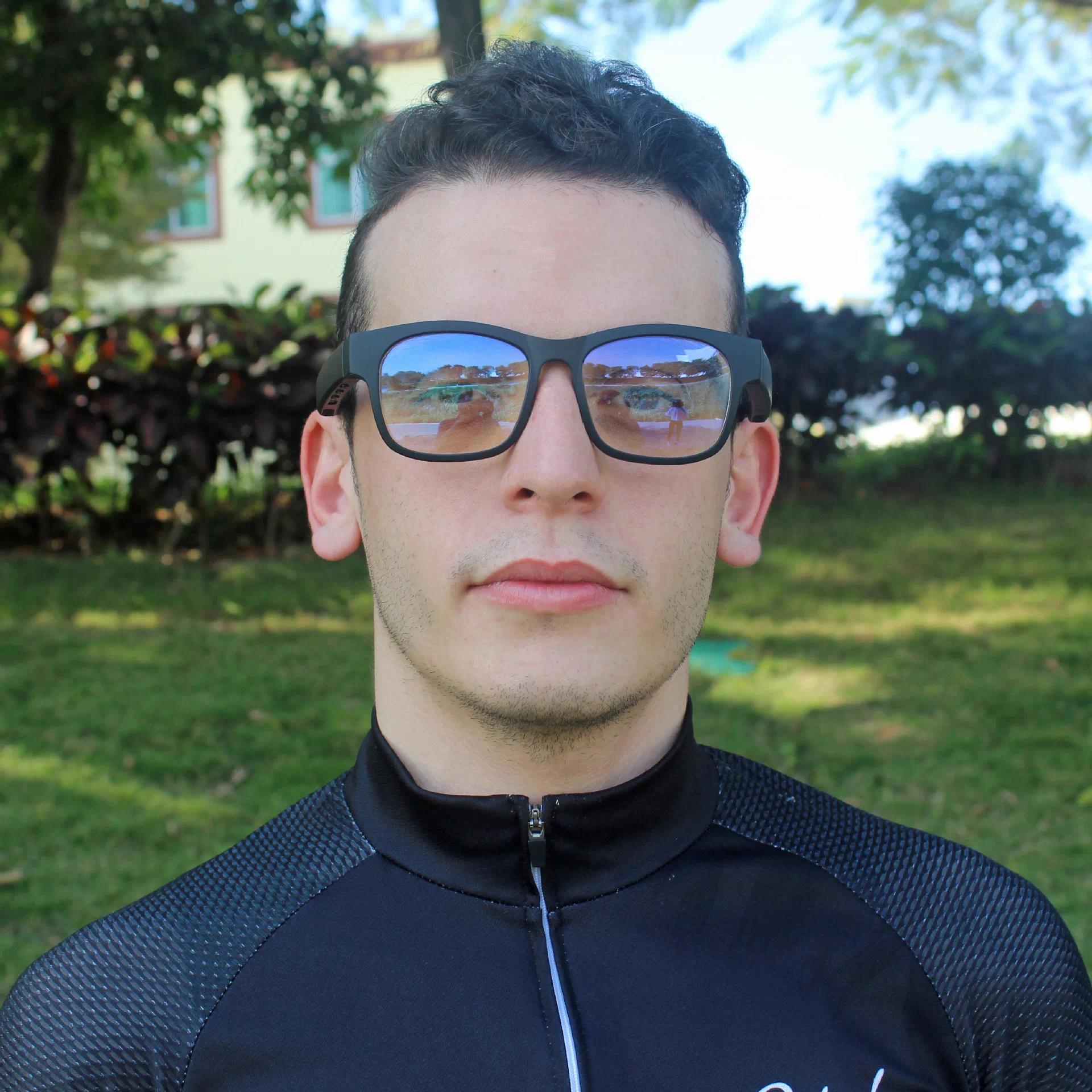 Unboxing and Review: The Bluetooth glasses, smart, open ear Bluetooth headphones, polarized music glasses, sunglasses, blue Experience