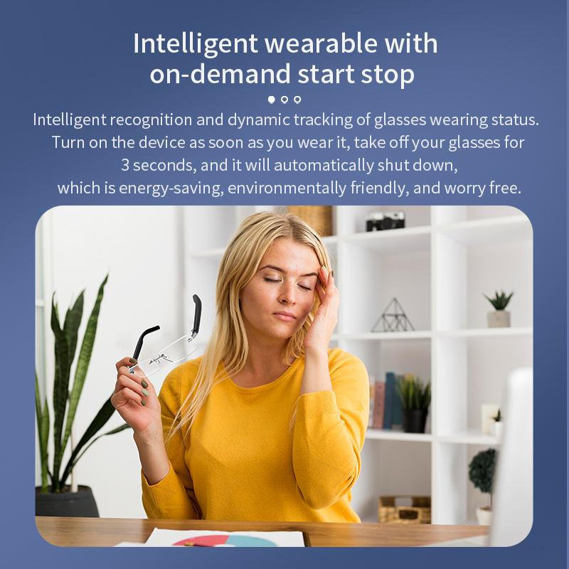 Smart Glasses G06-T Outdoor Sports, Leisure, Music, Suitable for Men and Women, Fashionable Blue Light Blocking Glasses