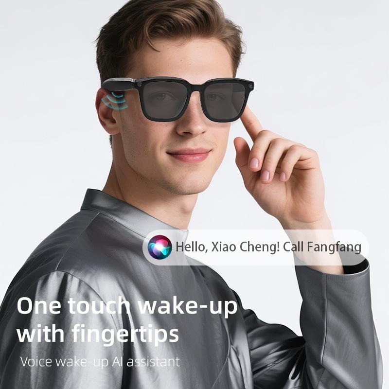 The Future of Technology: Exploring AI Glasses with Camera, Bluetooth, Noise Cancellation, 800W HD Camera, Smart Touch, Music Call, Suitable for Meetings, Translation, Multifunctional's Innovations