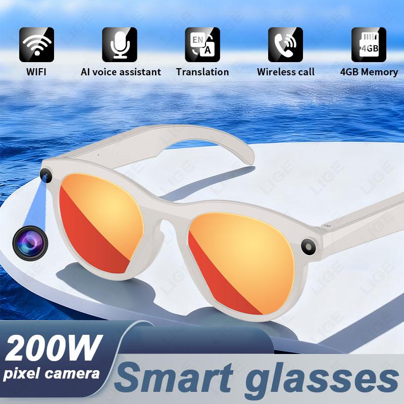 LIGE AI Smart Glasses 6K HD Camera Glass Multifunctional Bluetooth Call Voice Assistant Music Play Translation Glasses 2026 New vs Competitors: Which One Should You Choose?