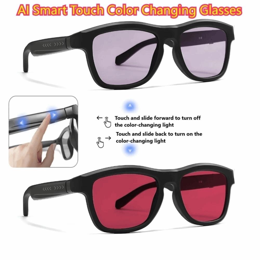 How AI Intelligent Translation Smart Bluetooth Sunglasses Bluetooth Call Color-changing Control Lenses AI Smart Glasses Can Transform Your Daily Routine
