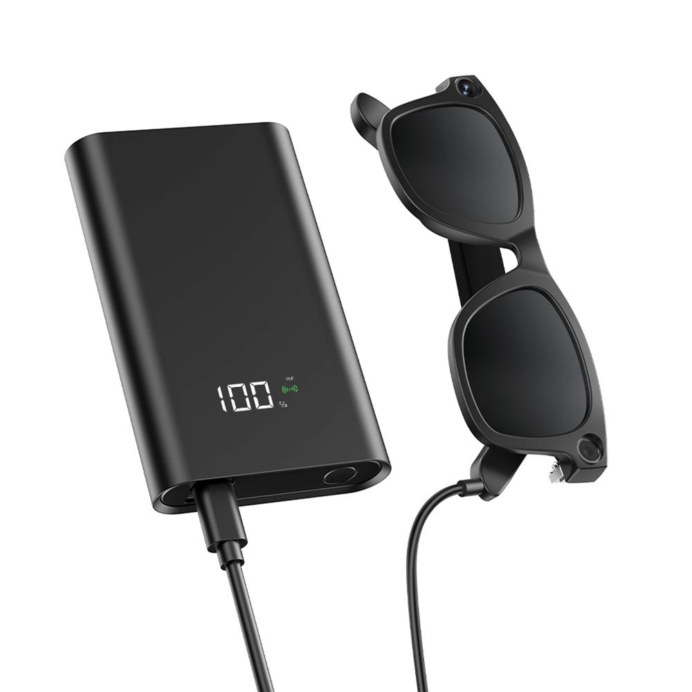 AI Smart Glasses Recording Video Photo Camera Sunglasses Men Women Translator Wireless Bluetooth Touch Anti Blue Light Shades