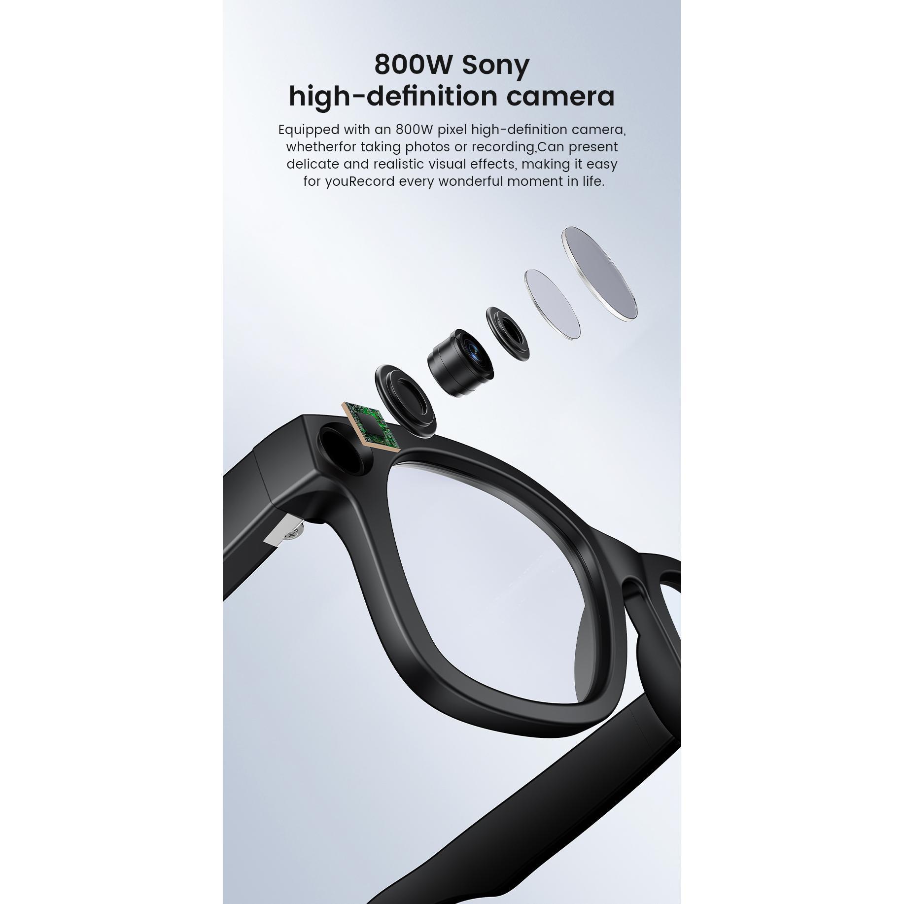 Real User Stories: How Smart AI Glasses E02L Real Time Translation 800W Stalbe Shooting HD Camera Photo Video Voice Recording E02 Headset Sunglasses Changed Their Lives