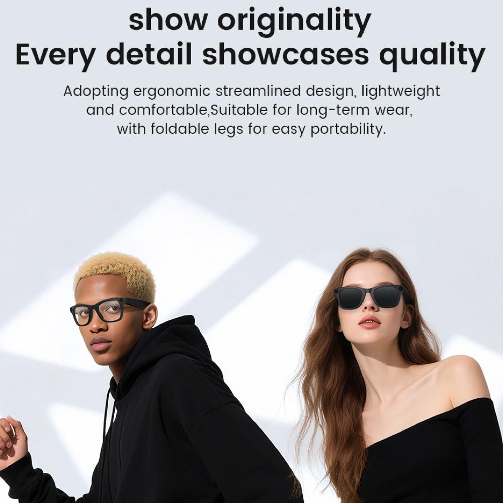 Why Fashion Smart Glasses Real-Time Translation 800W Camera 1080P Video Recording Anti-Shake Smart Image Recognition Sunglasses is Changing the Game in 2024