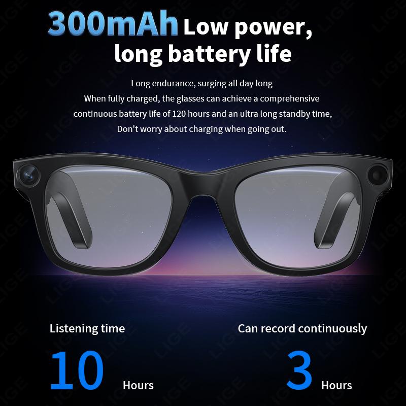 Smart Glasses, 800W Pixels, HD Shooting Video Recording, Voice Assistant, AI Translation, Multi-Functional Camera, Smart Glasses, New vs Competitors: Which One Should You Choose?