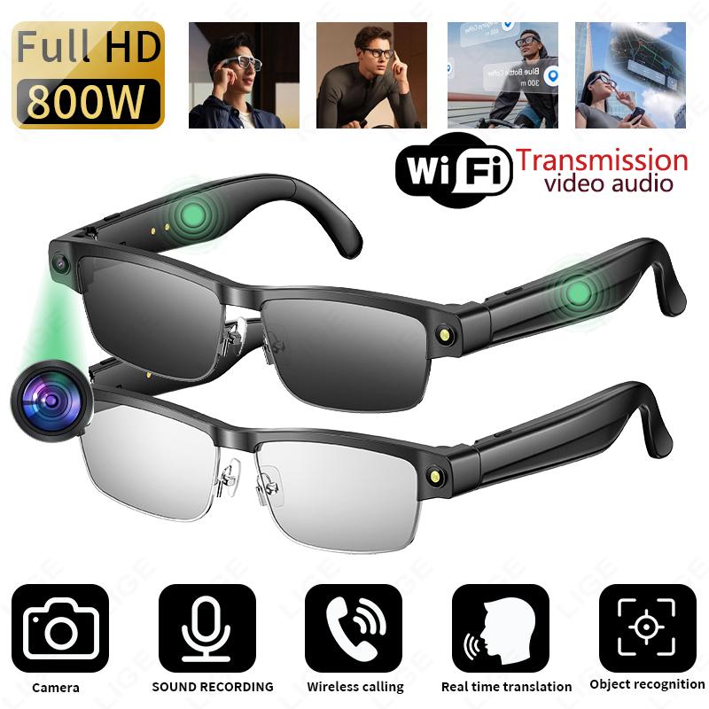Unboxing and Review: The Sunglasses Smart Glasses 8 Million Pixels Recording Videos AI Photo Recognition Answer Translation 270mAh Bluetooth Glasses New Experience
