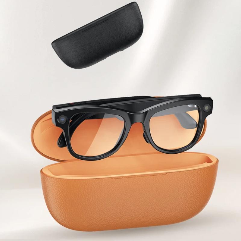 Discover the Revolutionary Features of Newest Smart Glasses with Exclusive Charging Case M02 Ultra 4K HD Camera AI Translation Recognition Bluetooth Call Music Glasses