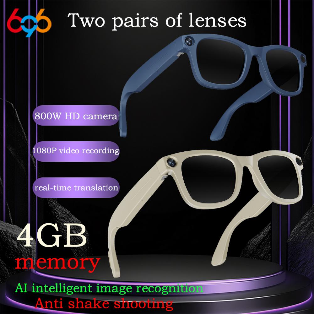 5 Surprising Benefits of Using Smart Glasses 800W Camera 1080P Video Recording Voice Assistant Anti-Shake 4GB Memory Sunglasses Blue Tooth Call Translation