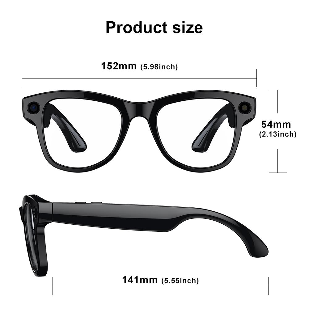 Real User Stories: How Newest Smart Glasses with Exclusive Charging Case M02 Ultra 4K HD Camera AI Translation Recognition Bluetooth Call Music Glasses Changed Their Lives