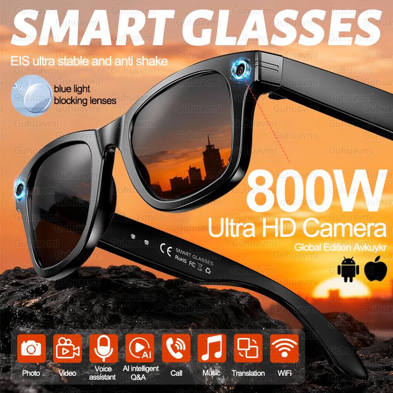 Real User Stories: How 2026 Brand New 8MP Camera Glasses Color-Changing AI Smart Bluetooth Glasses Photo Video Recording Waterproof Call Smart Sunglass Changed Their Lives