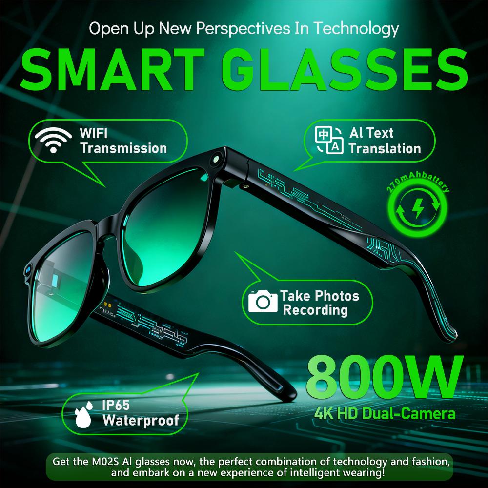 5 Surprising Benefits of Using 2026 New Color-Changing AI Smart Glasses 800W Camera Men Translation Glasses Waterproof Video Photo Recording Smart Sunglasses
