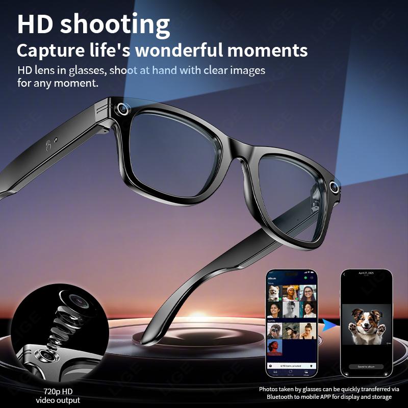 The Future of Technology: Exploring HD Record Video Smart Glasses video Recording Ai Photo Recognition Answer Translation Waterproof Bluetooth Glasses's Innovations
