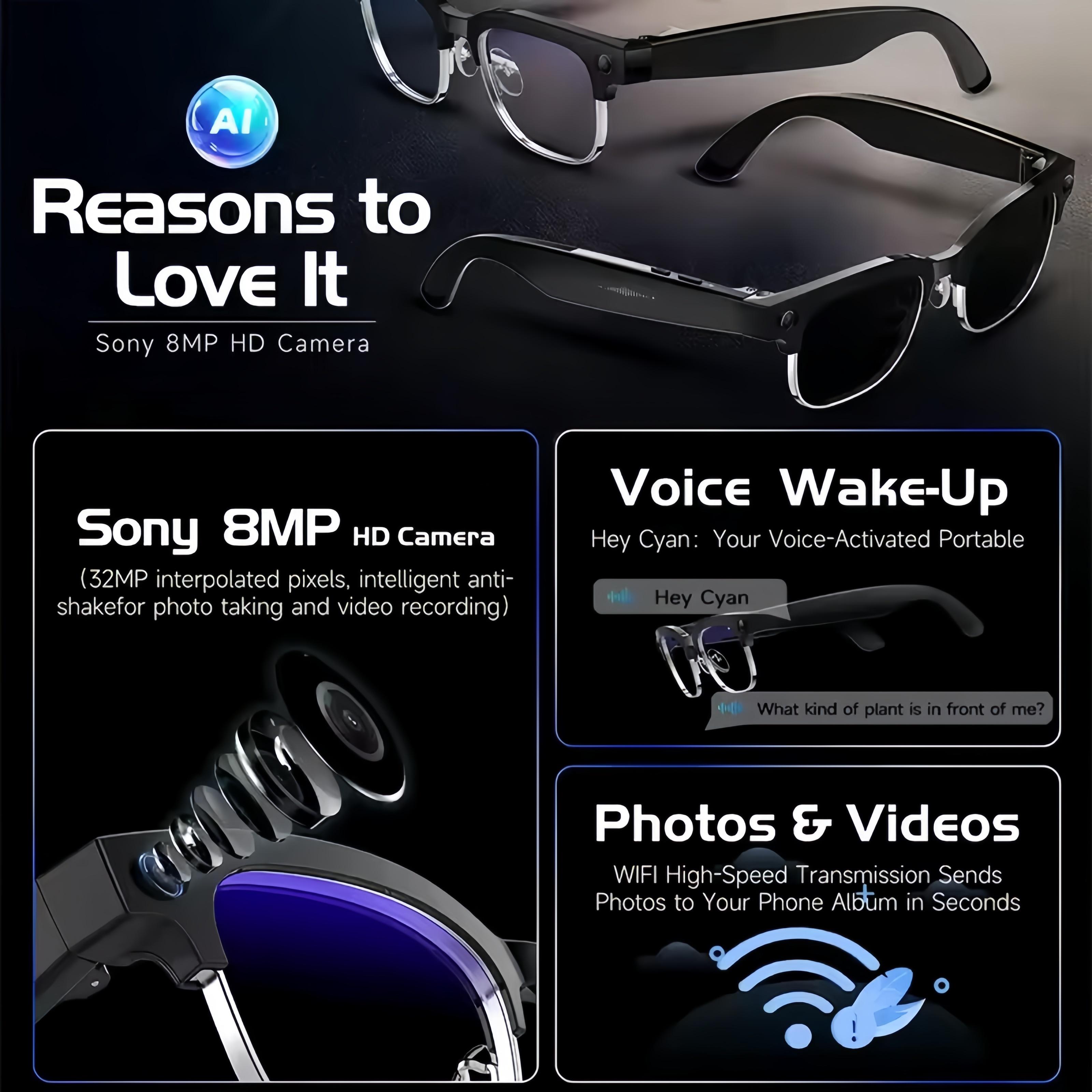 Why Business Routine  800W Camera AI Glasses Men Color-Changing Smart Translation Glasses Photo Video Recording Call Smart Sunglasse is Changing the Game in 2024