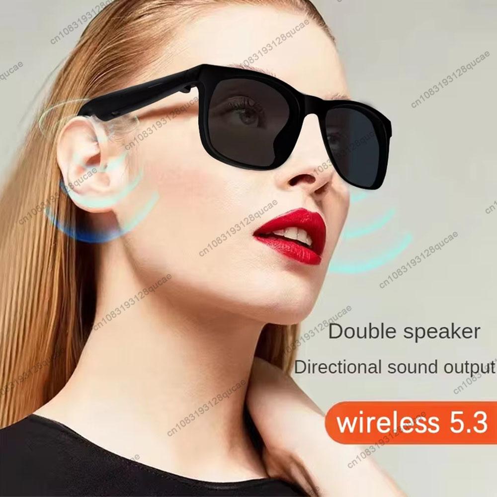 Unboxing and Review: The New Men's Smart Glasses Women's Bluetooth Glasses Voice Call Control Music UV Polarized Sunglasses Headphone Glasses Man 2025 Experience