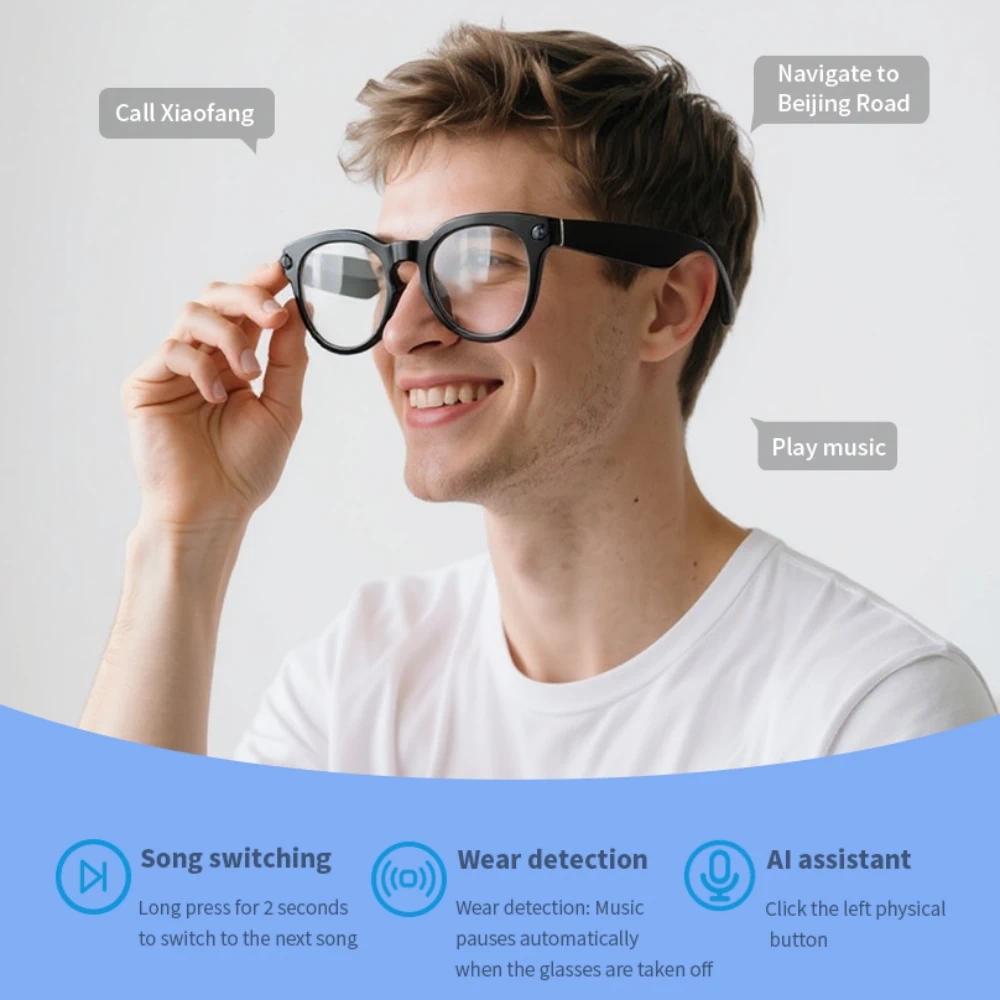 The Ultimate Guide to AI Smart Glasses 32MP HD Camera Mini 1200P Video Recording V03-T6 Sunglasses AI Intelligeng Office Assistant Wireless BT Headset: Everything You Need to Know