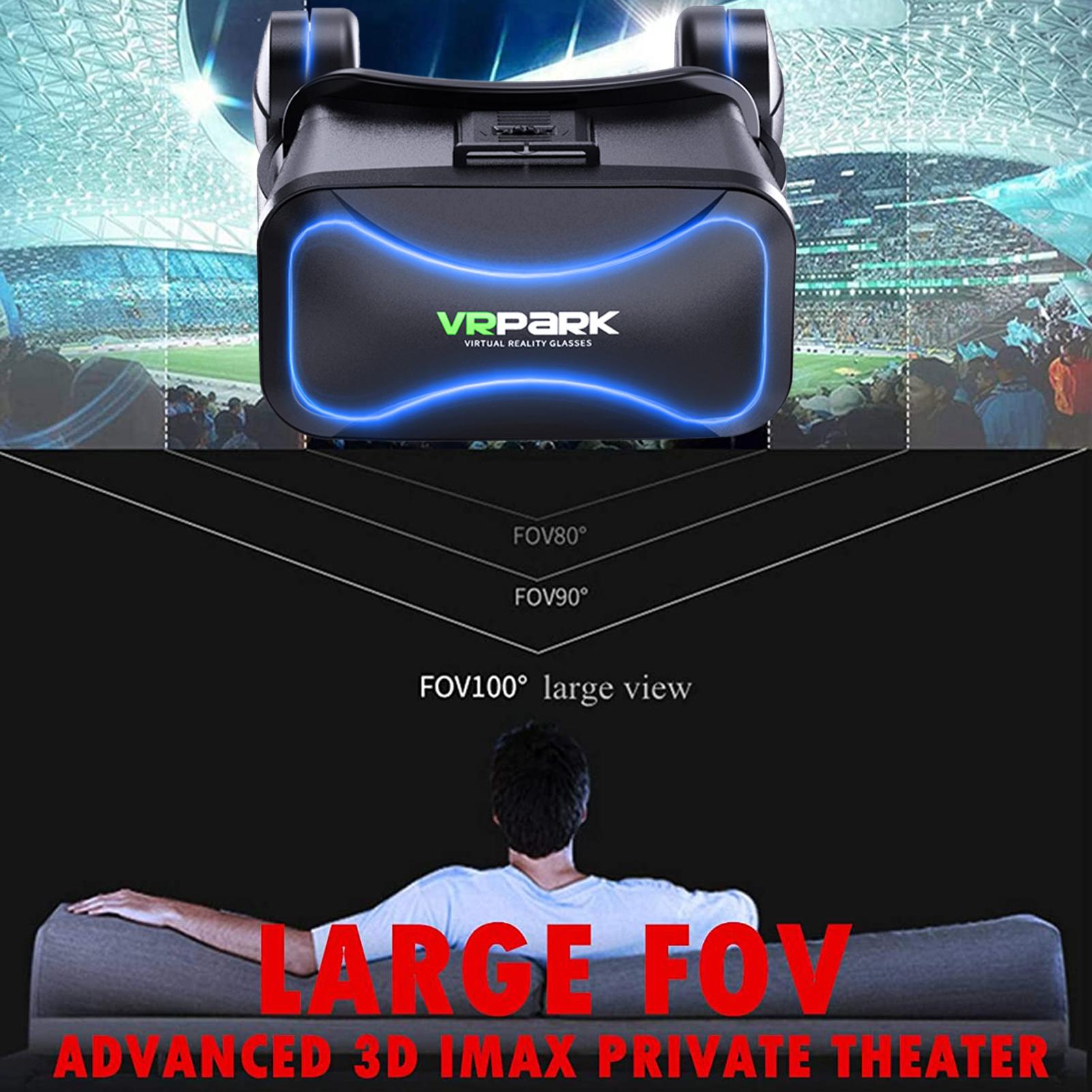 2021 VR Glasses Suit High-quality Adjustable Device with Handle 3D Virtual Reality Helmet Bluehooth 3.0 /IOS/PC Hot - Image 5