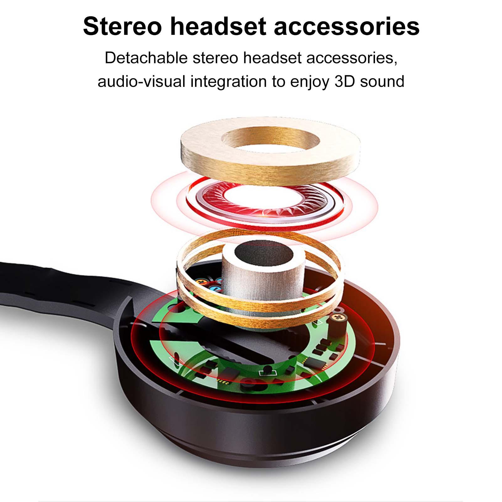 Adjustable VR Glasses HiFi Headset Immersive 3D Virtual Reality Glasses For IOS Android PC With Wireless Handle Eye Protection - Image 5