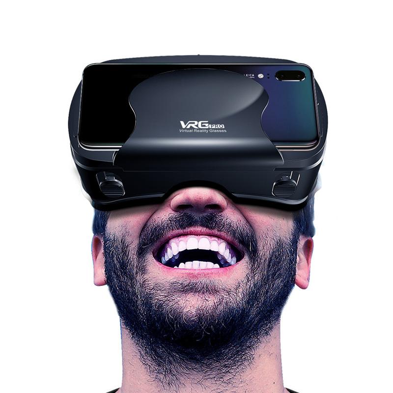 Unboxing and Review: The VRG Pro VR Glasses Virtual Reality Headset Devices Viar 3D Helmet Goggles Lenses Smart For Smartphone Cell Phone For 5-7' Mobile Experience